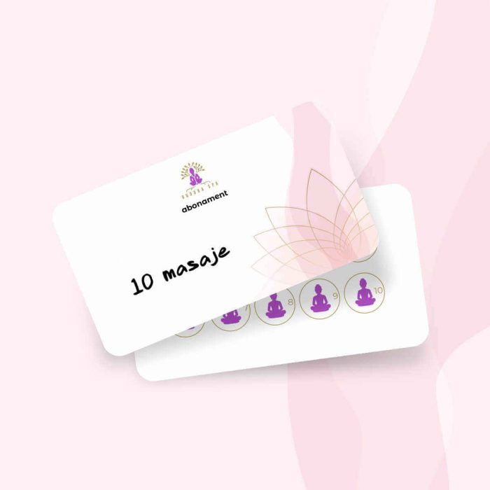 Voucher Abonament Masaj anticelulitic 10