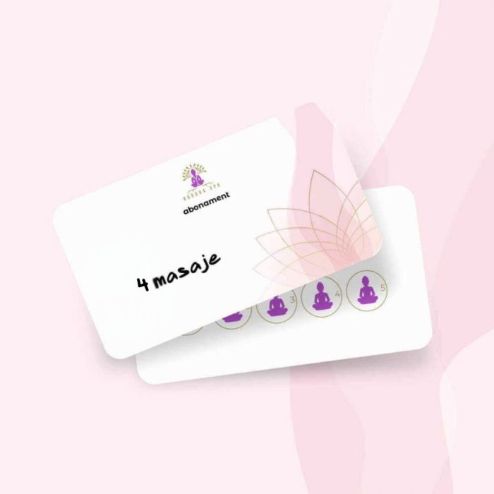 Voucher Abonament Masaj facial sculptural bucal 4